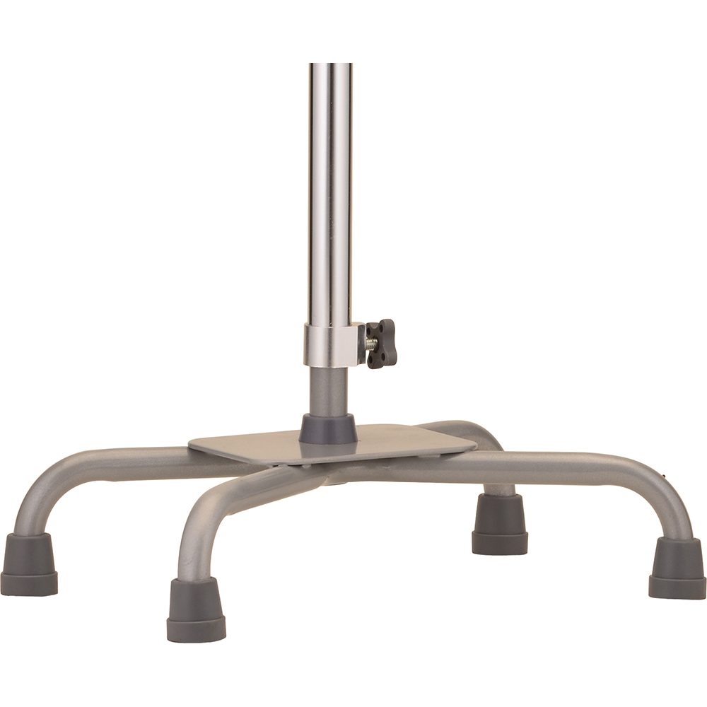 HEAVY DUTY QUAD CANE LRG SLVR